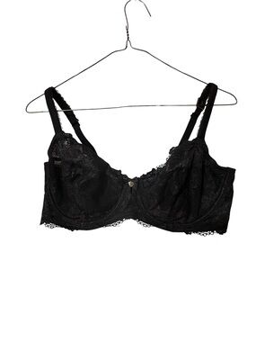 Victoria’s Secret 2014 NWT Black Lace Longline Demi Bra 38D